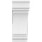 Ekena Millwork Standard Thorton Architectural Grade PVC Bracket with Traditional Ends, 5"W x 12"D x 14"H BKTP05X12X14THR01 - alternate 4